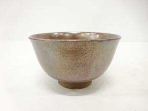 赤鉄釉　茶碗